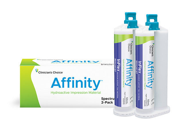 Clinician's Choice 022400 Affinity InFlex Maximum Support Tray Material Regular Set 2/Pk Clinician's Choice 022400 Affinity InFlex Maximum Support Tray Material Regular Set 2/Pk
